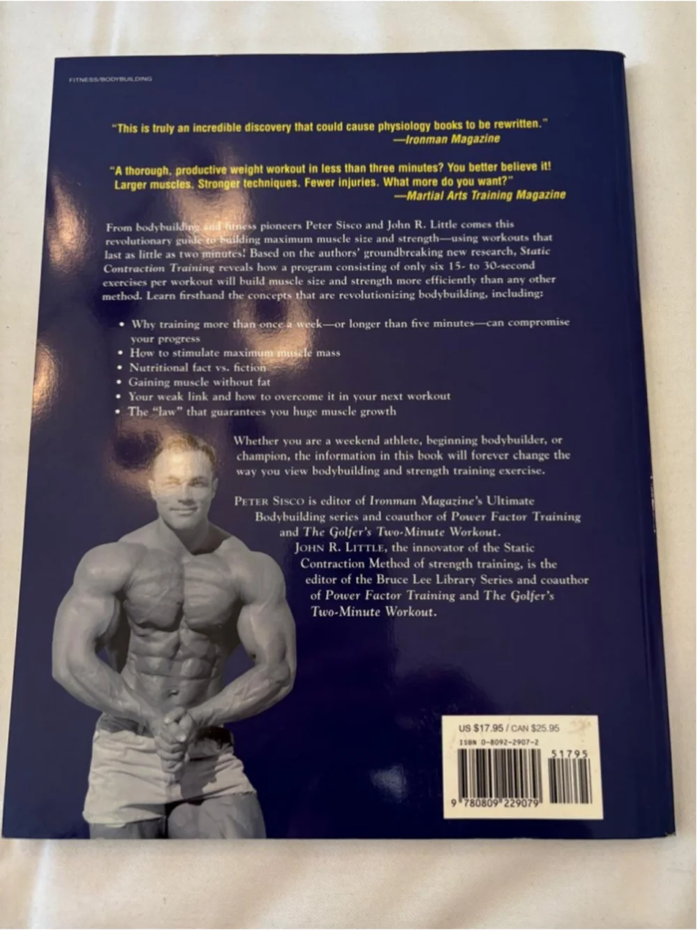Static Contraction Training Book by Peter Sisco and John R. Little #E79